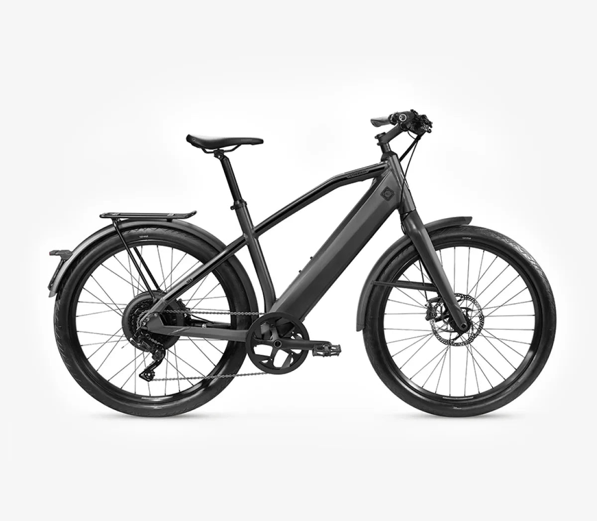 Stromer ST1 - Dark Grey - 983WH Battery - Sport L - Rigid Fork